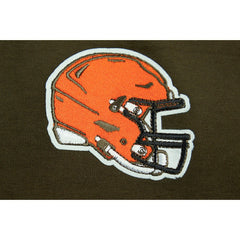 Cleveland Browns Pro Standard Women's Ombre Wordmark Classic Cropped Tank Top - Brown sale