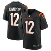 Tyron Johnson Cincinnati Bengals Home Game Player Jersey - Black | Nike on sale