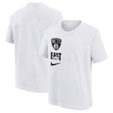Brooklyn Nets Youth Vs Block Essential T-Shirt - White | Nike cheap