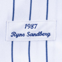 Ryne Sandberg Chicago Cubs Cooperstown Collection 1987 Authentic Player Jersey - White
