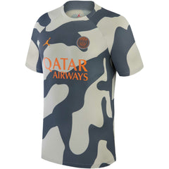 Paris Saint-Germain Jordan Brand 2023/24 Academy Pro Pre-Match Top - Gray | Jordan outlet