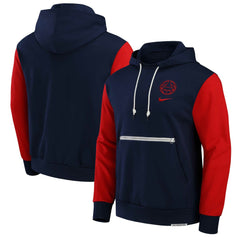 Paris Saint-Germain Standard Issue Pullover Hoodie - Navy | Nike sale