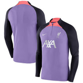 Liverpool Strike Drill 2023/24 Performance Quarter-Zip Long Sleeve Top - Purple | Nike on sale