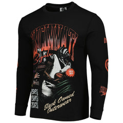 Cincinnati Bengals x BlaCkOWned Unisex Stripes Don't Come Easy Long Sleeve T-Shirt - Black for sale