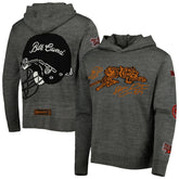 Cincinnati Bengals x BlaCkOWned Stripes Don't Come Easy Pullover Hoodie - Gray discount