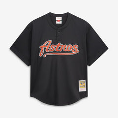Craig Biggio Houston Astros Authentic Batting Practice Jersey - Black | Mitchell & Ness