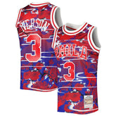 Allen Iverson Philadelphia 76ers 1996/97 Hardwood Classics Lunar New Year Swingman Jersey - Red | Mitchell & Ness for sale