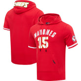 Patrick Mahomes Kansas City Chiefs Pro Standard Player Name & Number Hoodie T-Shirt - Red on sale