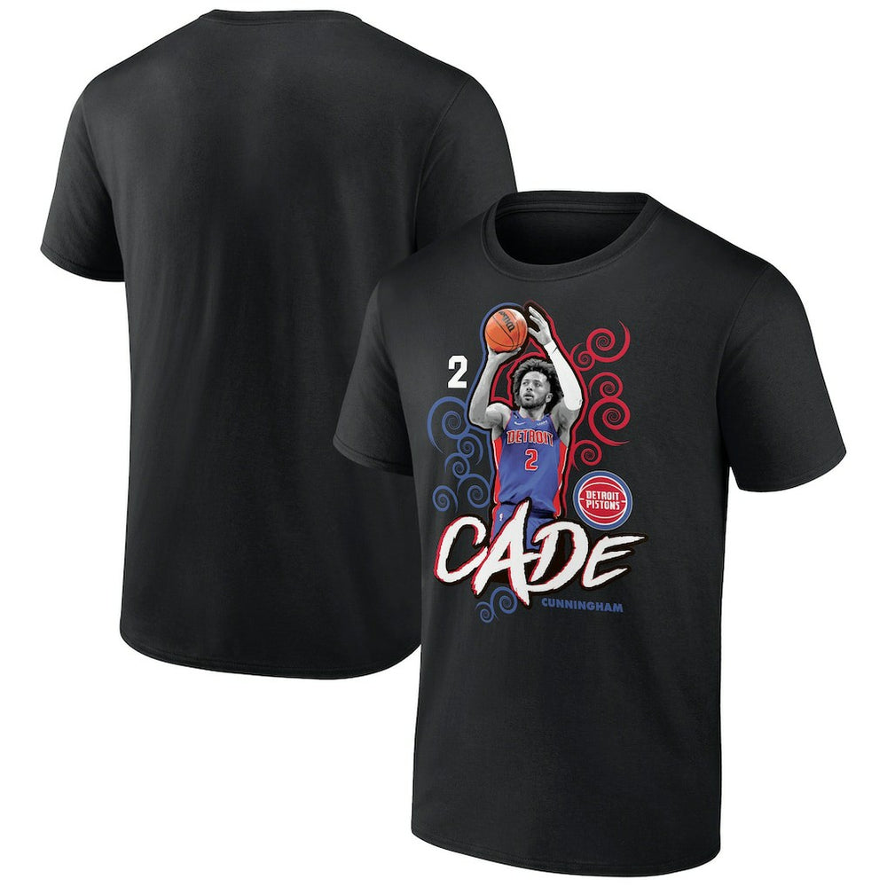 Cade Cunningham Detroit Pistons Competitor T-Shirt sale - Black cheap