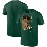 Giannis Antetokounmpo Milwaukee Bucks Jump Pass T-Shirt - Green for sale