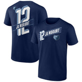 Ja Morant Memphis Grizzlies Full-Court Press Name & Number T-Shirt - Navy online