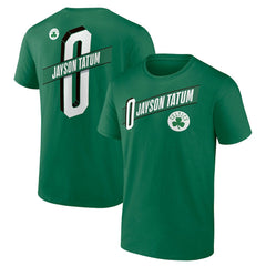 Jayson Tatum Boston Celtics Full-Court Press Name & Number T-Shirt - Green shop