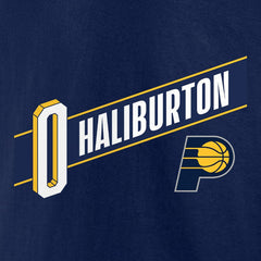 Tyrese Haliburton Indiana Pacers Full-Court Press Name & Number T-Shirt - Navy shop
