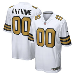 New Orleans Saints Alternate Custom Game Jersey - White | Nike for sale