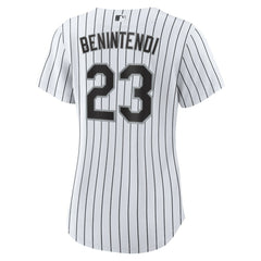 Andrew Benintendi Chicago White Sox Women's Home Official Player Jersey - White/Black | Nike