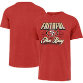 San Francisco 49ers '47 Faithful to the Bay Regional Franklin T-Shirt - Scarlet for sale