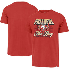 San Francisco 49ers '47 Faithful to the Bay Regional Franklin T-Shirt - Scarlet for sale