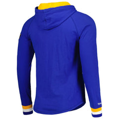 St. Louis Blues Mitchell & Ness Legendary Slub Hoodie Long Sleeve T-Shirt Blue