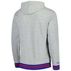 Washington Capitals Mitchell & Ness Classic French Terry Pullover Hoodie Heather Gray