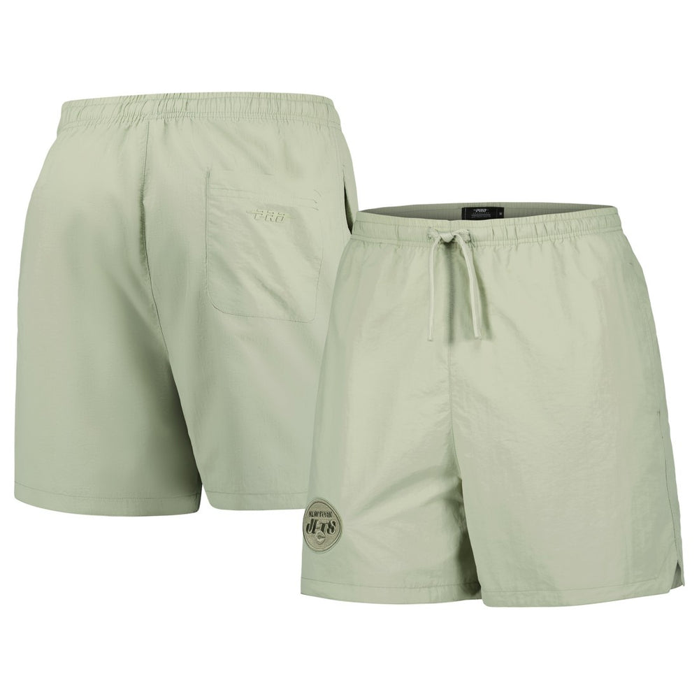New York Jets Pro Standard Neutrals 2.0 Woven Shorts - Light Green online