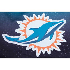 Miami Dolphins Pro Standard Ombre Mesh Shorts - Black/Aqua for sale