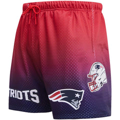 New England Patriots Pro Standard Ombre Mesh Shorts - Navy/Red discount