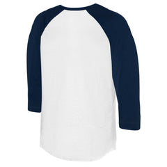 Tampa Bay Rays Tiny Turnip Women's Bubbles 3/4-Sleeve Raglan T-Shirt - White/Navy