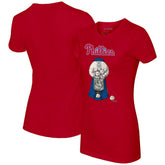 Philadelphia Phillies Tiny Turnip Women's Gumball Machine T-Shirt - Red