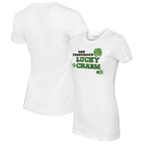 San Francisco Giants Tiny Turnip Women's Lucky Charm T-Shirt - White