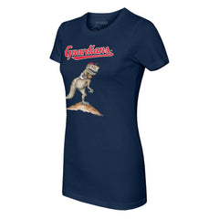 Cleveland Guardians Tiny Turnip Women's TT Rex T-Shirt - Navy