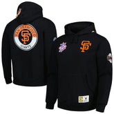 San Francisco Giants City Collection Pullover Hoodie - Black | Mitchell & Ness