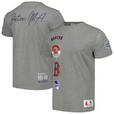 Boston Red Sox Cooperstown Collection City Collection T-Shirt - Heather Gray | Mitchell & Ness