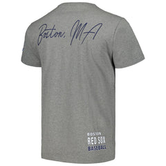 Boston Red Sox Cooperstown Collection City Collection T-Shirt - Heather Gray | Mitchell & Ness