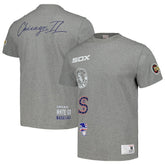 Chicago White Sox Cooperstown Collection City Collection T-Shirt - Heather Gray | Mitchell & Ness