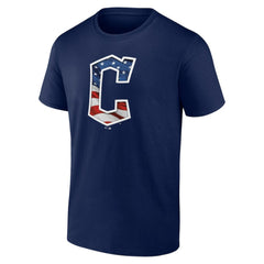 Cleveland Guardians Banner Wave Team T-Shirt - Navy