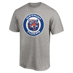 Detroit Tigers Cooperstown Collection Huntington T-Shirt - Heather Gray