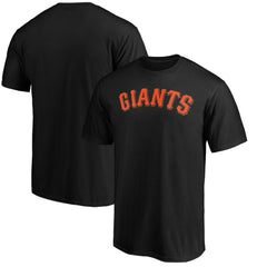 San Francisco Giants Official Team Wordmark T-Shirt - Black