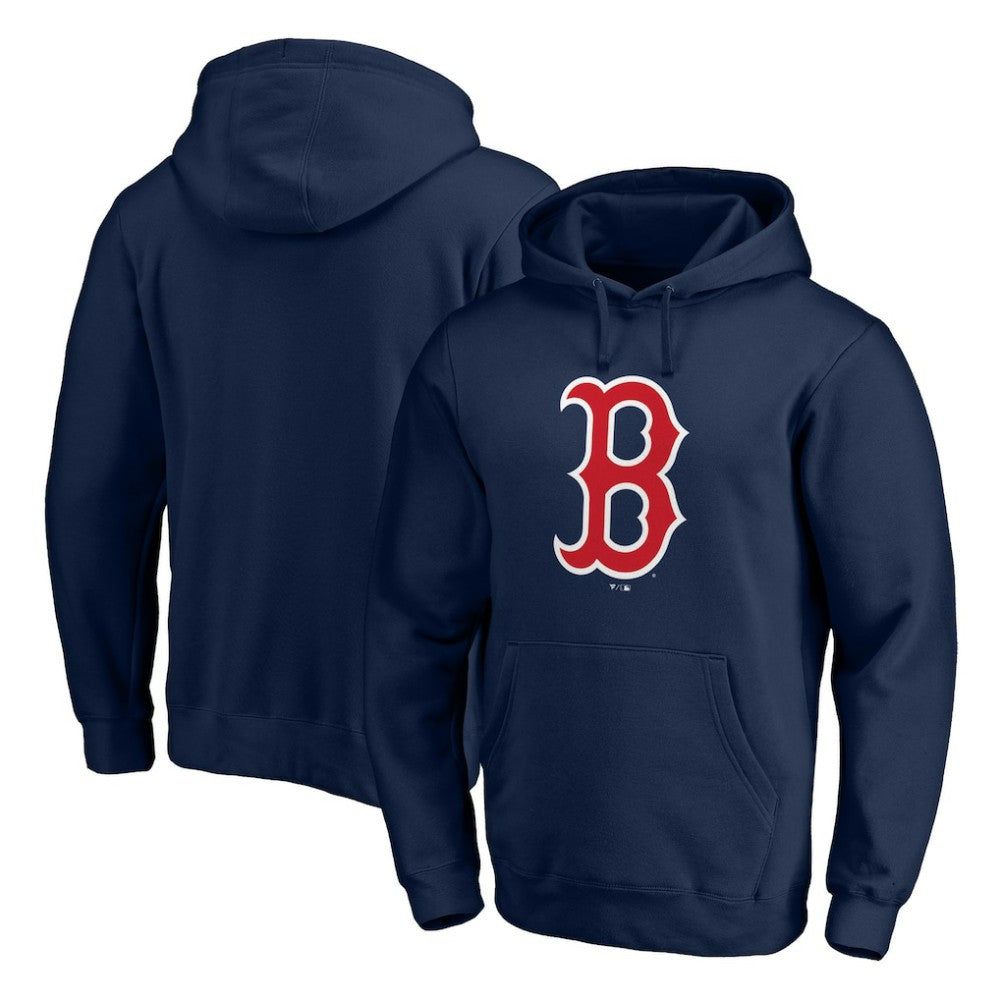 Boston Red Sox Official Team Logo Pullover Hoodie - Navy