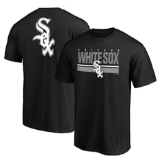 Chicago White Sox End Game Team Wordmark T-Shirt - Black