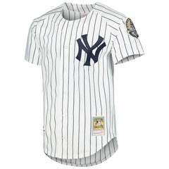 Derek Jeter New York Yankees Cooperstown Collection Authentic Jersey - White | Mitchell & Ness