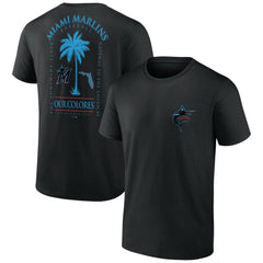 Miami Marlins Bring It Our Colores T-Shirt - Black