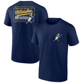 Milwaukee Brewers Bring It Team T-Shirt - Navy