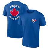 Toronto Blue Jays Bring It Maple Leaf T-Shirt - Royal