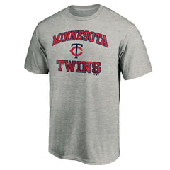 Minnesota Twins Heart & Soul T-Shirt - Heather Gray