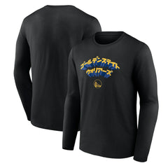 Golden State Warriors Japanese Heritage Long Sleeve T-Shirt sale - Black | Fanatics sale