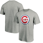 Chicago Cubs Cooperstown Collection Forbes T-Shirt - Heather Gray