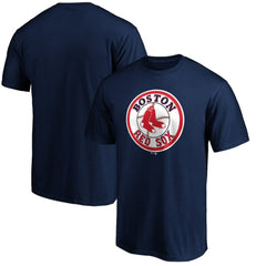 Boston Red Sox Cooperstown Collection Forbes Team Logo T-Shirt - Navy