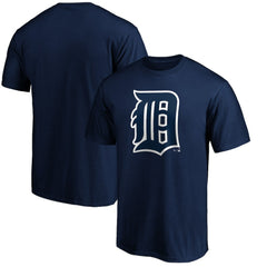 Detroit Tigers Cooperstown Collection Forbes Team Logo T-Shirt - Navy