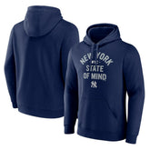 New York Yankees Heater State of Mind Pullover Hoodie - Navy