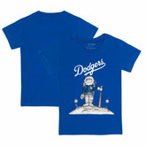 Los Angeles Dodgers Tiny Turnip Youth Astronaut T-Shirt - Royal